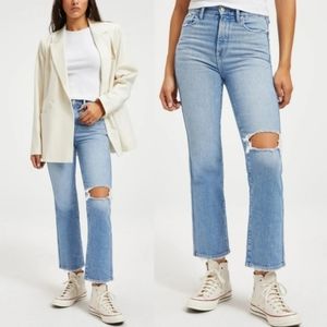 NWT Good American Good Curve Straight Leg Jeans $150  Size 22W